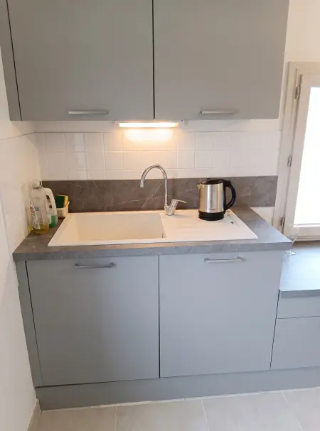 Maison avec jardin clôturé et barbecue à Raslay, 6 personnes : photo 6