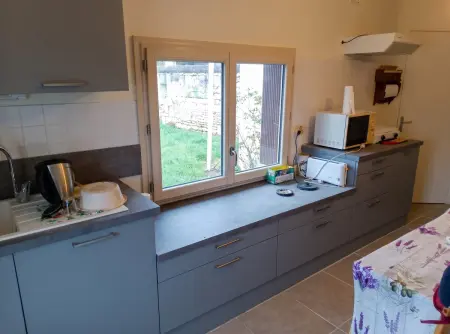 Maison avec jardin clôturé et barbecue à Raslay, 6 personnes : photo 10