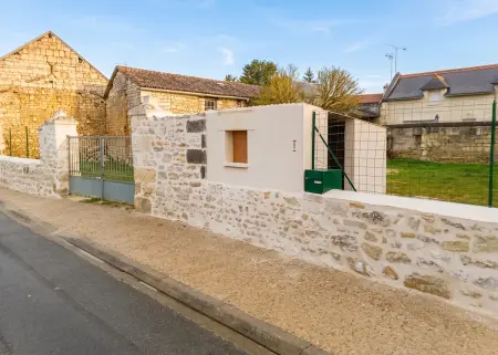 Maison avec jardin clôturé et barbecue à Raslay, 6 personnes : photo 15