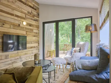 Cabin 22 : chalet en bois en lisière de forêt à Zutendaal : photo 18