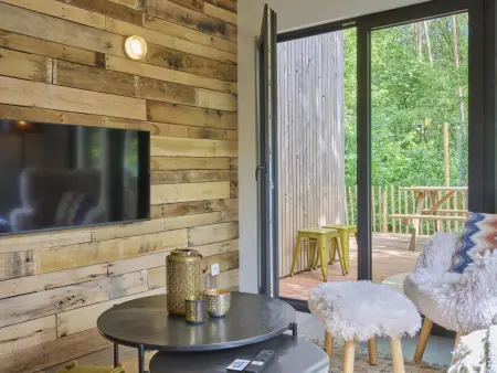 Cabin 22 : chalet en bois en lisière de forêt à Zutendaal : photo 24