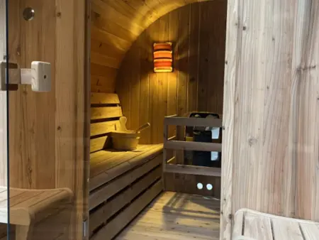 Cabin 22 : chalet en bois en lisière de forêt à Zutendaal : photo 34