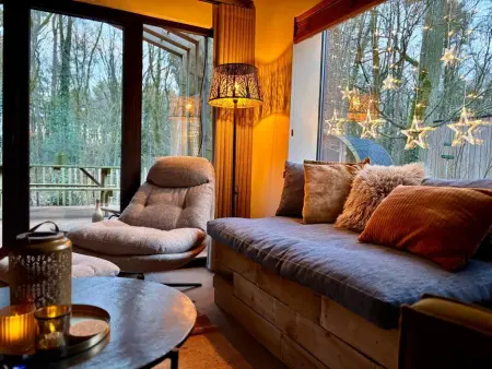 Cabin 22 : chalet en bois en lisière de forêt à Zutendaal : photo 38