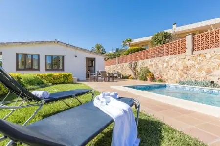 Mas Guelo, Villa à Blanes avec piscine privée - Photo 12