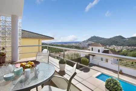 Nuri, Villa à Blanes avec Piscine et Vue sur Mer - Photo 4