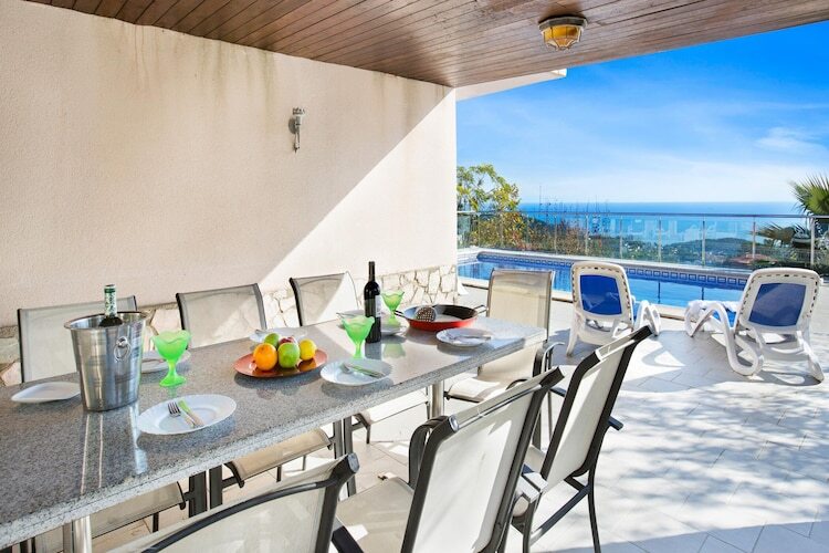 Villa Garbi Lloret de Mar - Piscine et vue mer - Photo 3