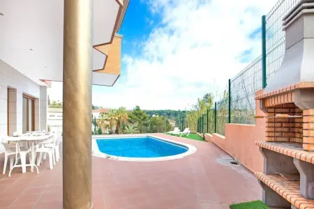 Villa Paulina avec piscine privée à 1,5 km de la plage : photo 7