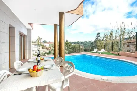Villa Paulina avec piscine privée à 1,5 km de la plage : photo 8