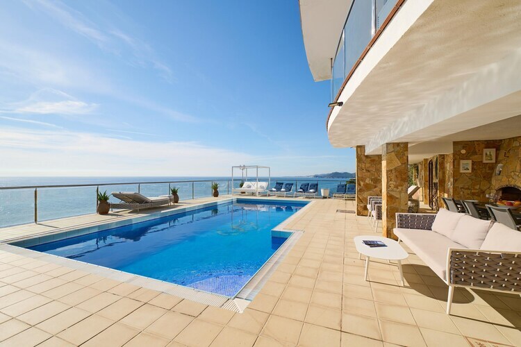 Villa Canyelles 10 pers. : piscines et vue mer - Photo 8