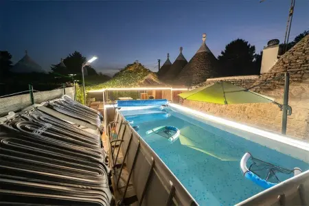 Location maison à Ostuni, Trulli en Puglia avec piscine privée