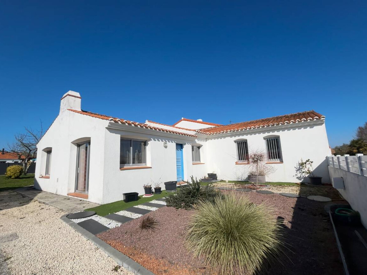 Maison plain-pied Saint-Jean-de-Monts, jardin 500m², proche océan - Photo 1