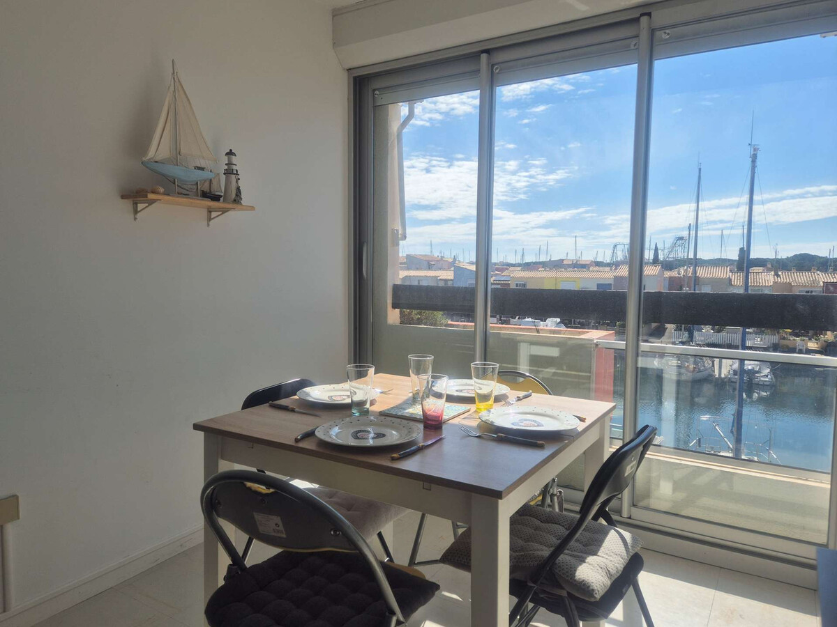 Studio cabine 4 pers. avec parking et vue mer - Cap d'Agde - Photo 4
