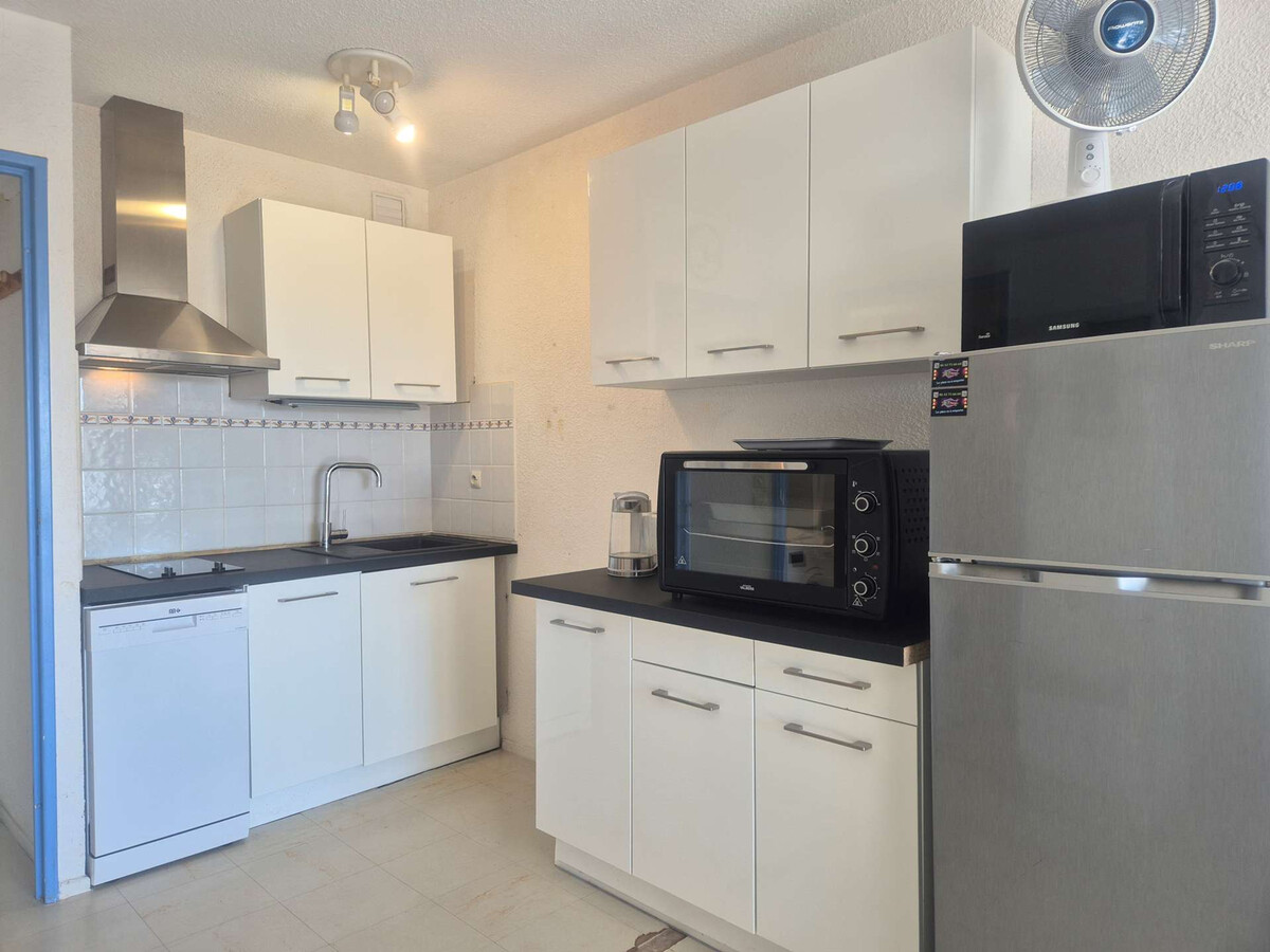 Studio cabine 4 pers. avec parking et vue mer - Cap d'Agde - Photo 6