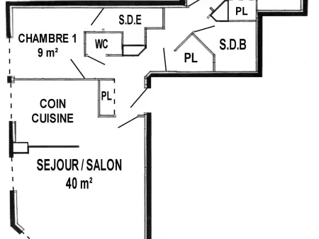 Appartement vue mer rénové 2024 à Saint-Brevin : photo 13