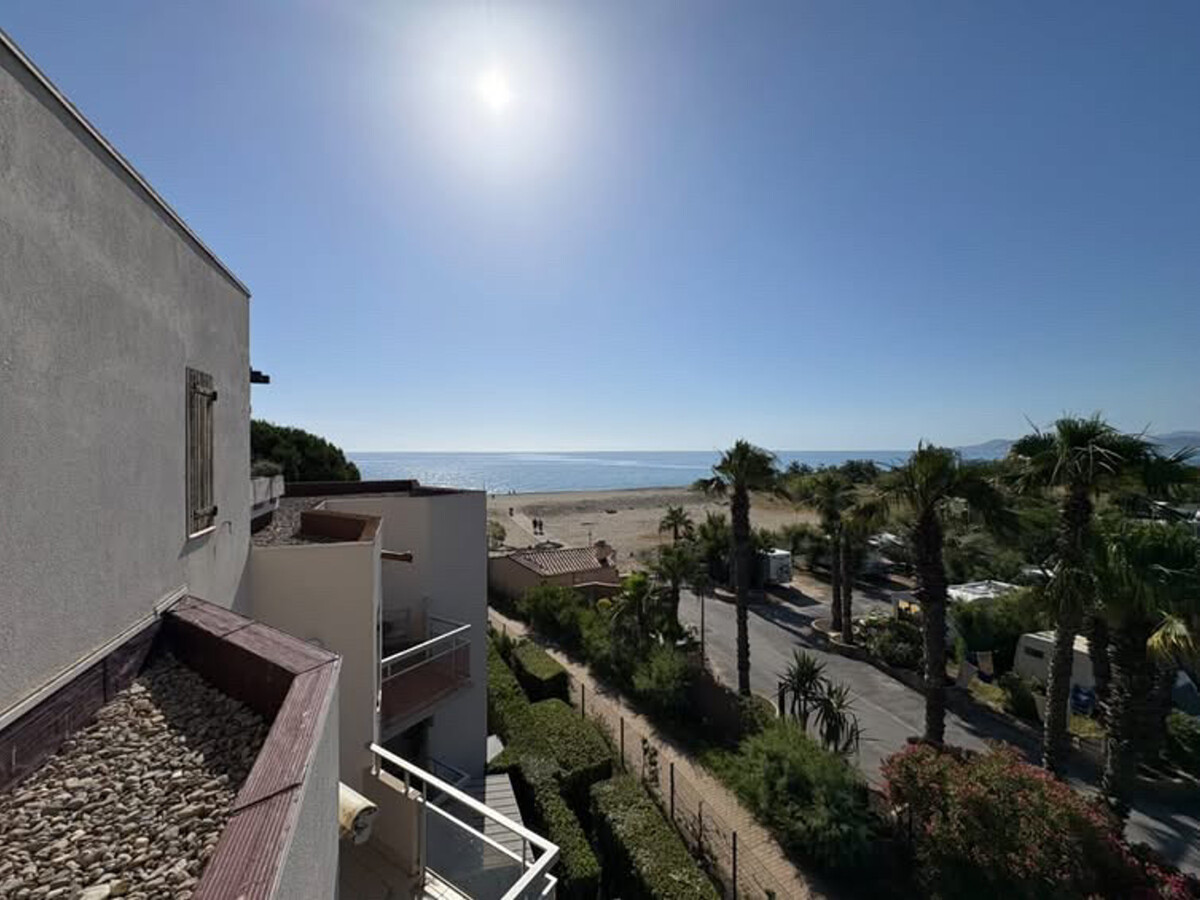 Studio 16 m² vue mer à 50 m de la plage, Saint-Cyprien - Photo 9