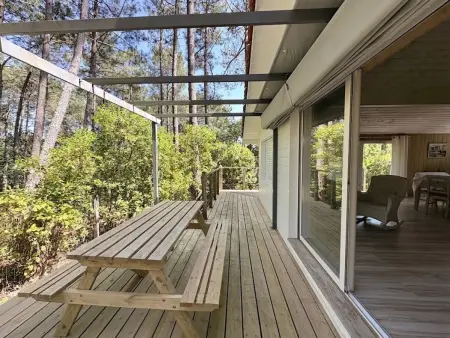 Villa 4 chambres avec piscine chauffée au Cap Ferret, Dunes de Piquey : photo 4