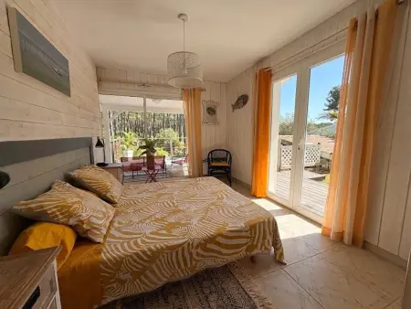 Villa 4 chambres avec piscine chauffée au Cap Ferret, Dunes de Piquey : photo 12