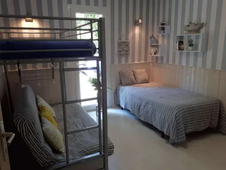 Villa 4 chambres avec piscine chauffée au Cap Ferret, Dunes de Piquey : photo 17