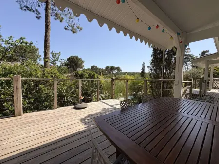 Villa 4 chambres avec piscine chauffée au Cap Ferret, Dunes de Piquey : photo 20