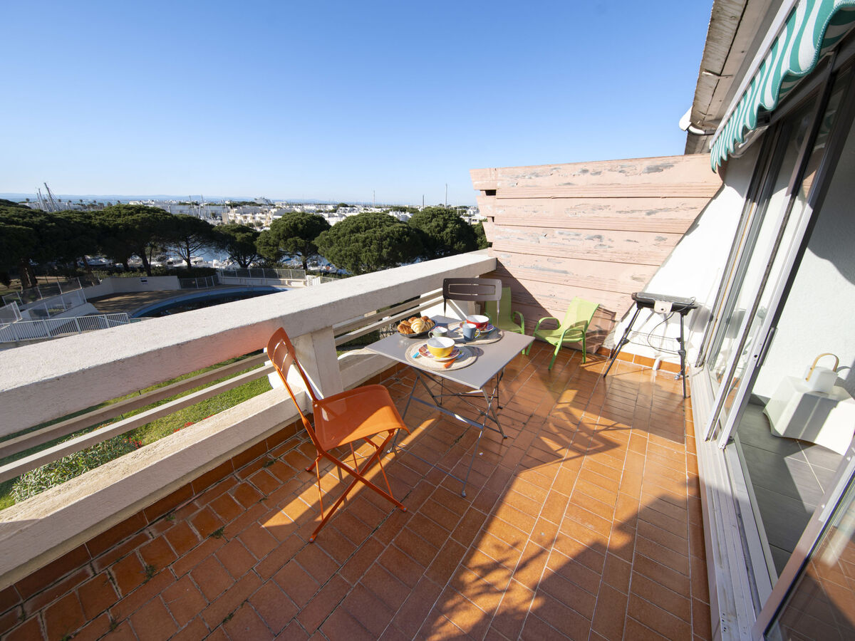 Le Quai aux Fleurs – Studio Port Camargue, terrasse vue port - Photo 11
