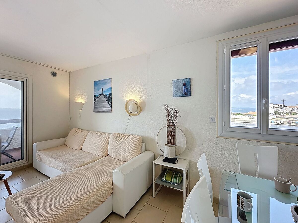 Appartement 2 chambres Le Barcarès, vue lac et montagnes - Photo 8