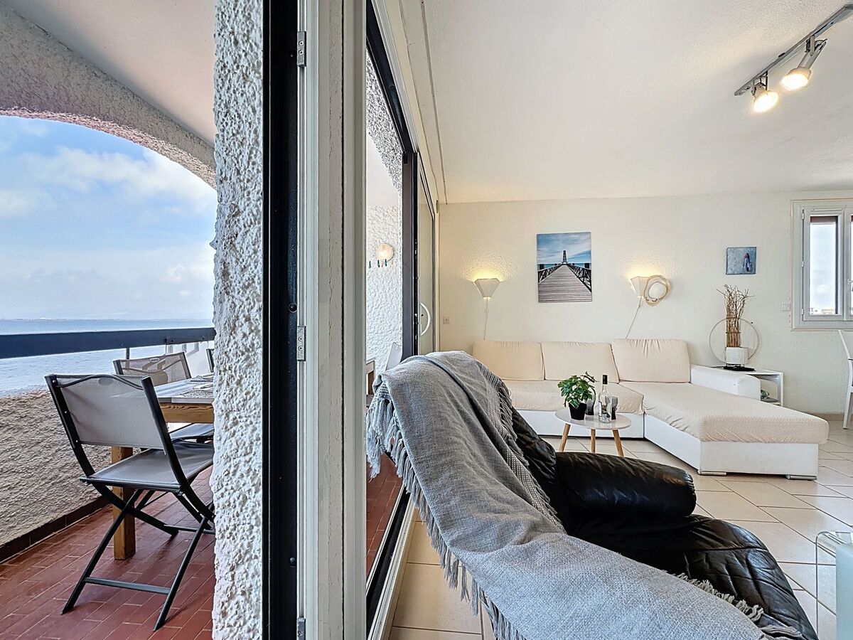 Appartement 2 chambres Le Barcarès, vue lac et montagnes - Photo 10