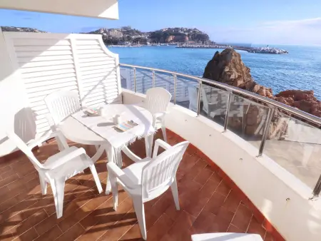 Location appartement à Sant Feliu de Guíxols, Appartement à Sant Feliu de Guíxols, animaux admis, 4 personnes, vue sur mer
