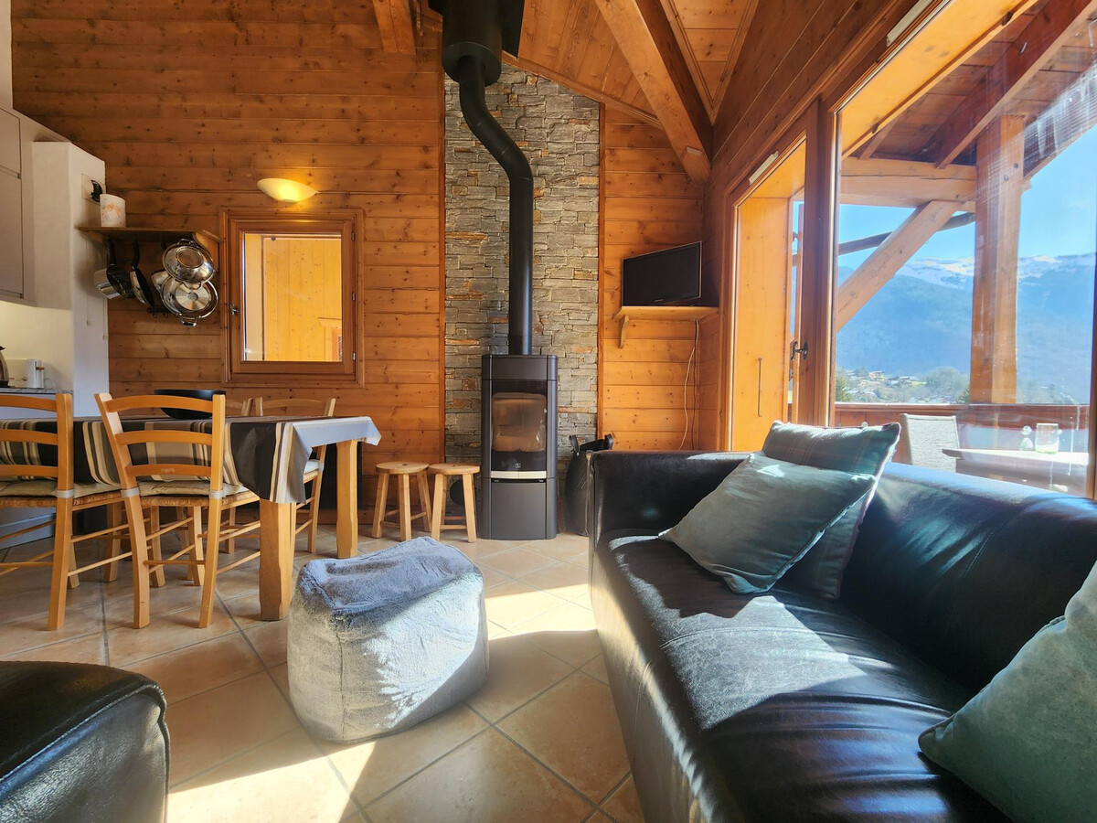 Appartement 4 pièces, balcon sud, vue montagne à Samoëns - Photo 1