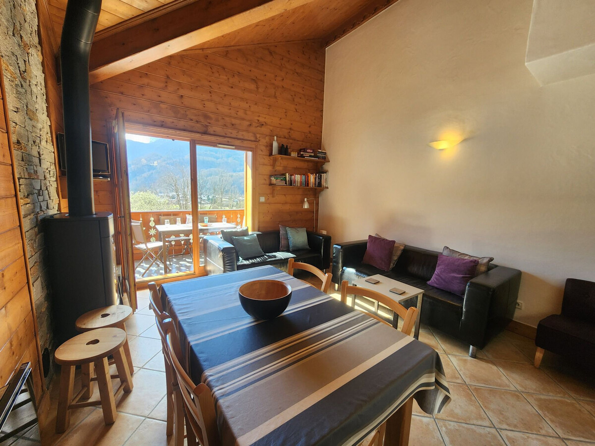 Appartement 4 pièces, balcon sud, vue montagne à Samoëns - Photo 4
