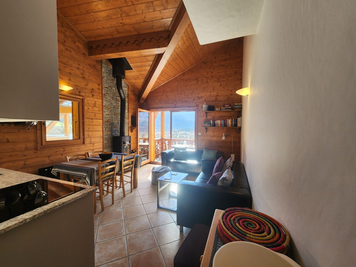 Appartement 4 pièces, balcon sud, vue montagne à Samoëns - Photo 6