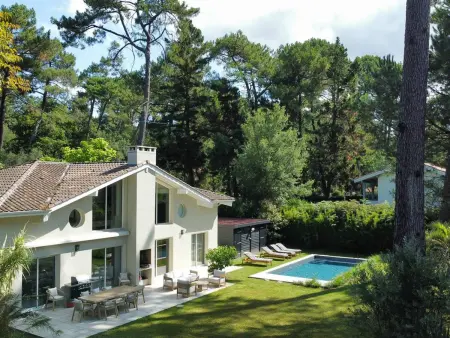 Villa 10 pers. à Hossegor : piscine chauffée & conciergerie : photo 24