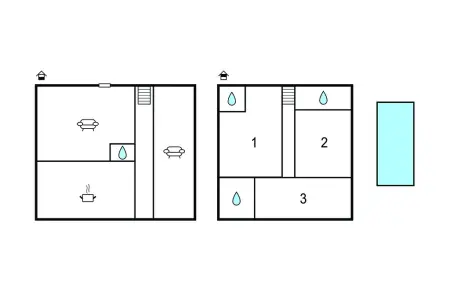 Maison 12 pers. avec piscine à Cantarana : photo 34