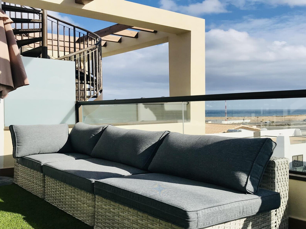 Penthouse 80 m² vue mer, terrasse et solarium à Caleta de Fuste - Photo 12
