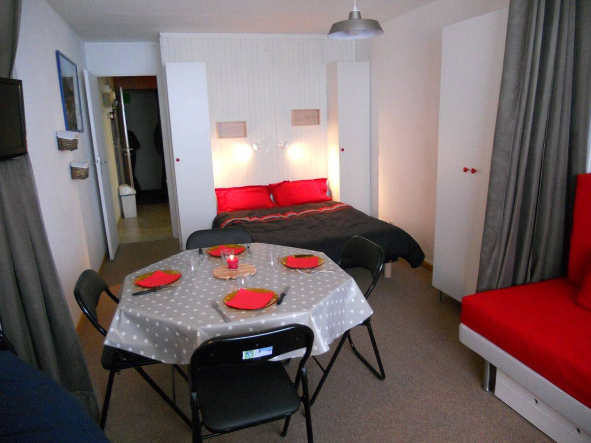 Studio 4 pers pied des pistes, balcon sud – La Mongie - Photo 1