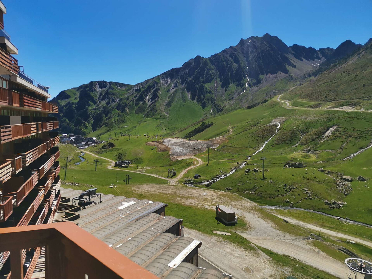Studio 4 pers balcon sud face pistes, skis aux pieds - Photo 10