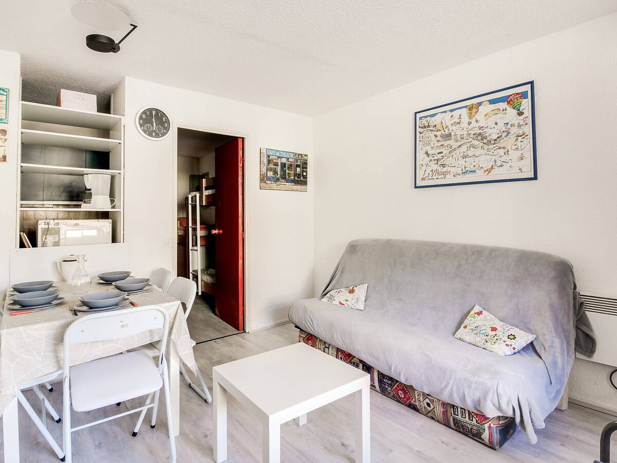 Studio cabine 5 pers. La Mongie - 80 m des pistes - Photo 2