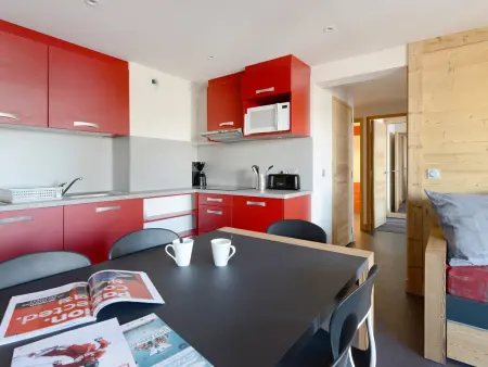 Location appartement à La Plagne Montchavin Les Coches, Appartement spacieux 7 pers, retour ski aux pieds, parking gratuit