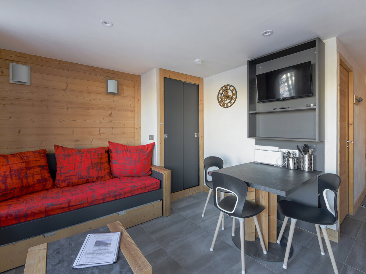 Studio rénové 3 pers à La Plagne, accès bien-être - Photo 1