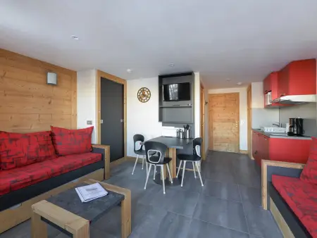 Location appartement à La Plagne Montchavin Les Coches, Agréable studio rénové avec bien-être et animaux admis