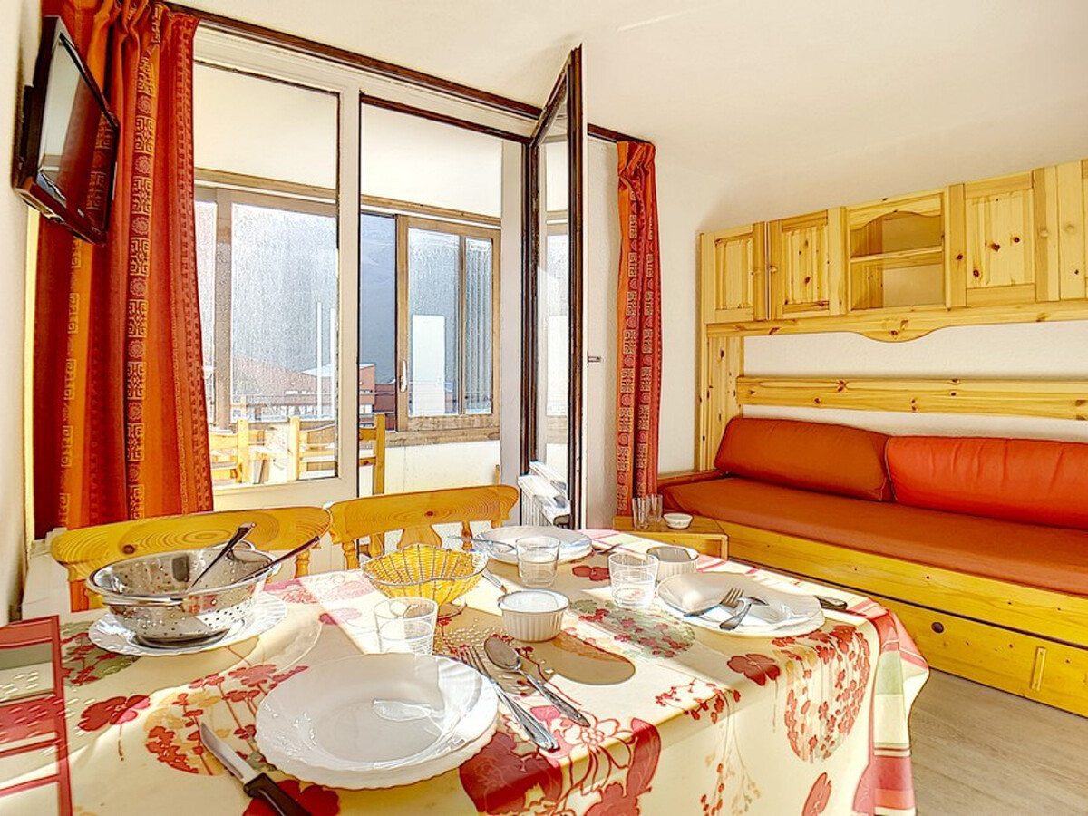 Studio 25 m² skis aux pieds, balcon Sud-Ouest aux Menuires - Photo 1