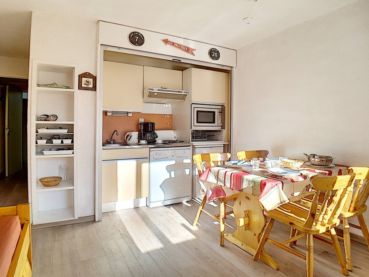 Studio 25 m² skis aux pieds, balcon Sud-Ouest aux Menuires - Photo 7