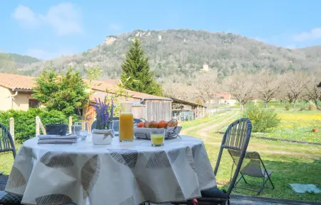 Maison 4 pers. plafonds bois à Saint-Vincent-de-Cosse : photo 2
