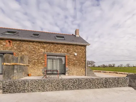 Maison de Campagne au Calme avec Terrasse, 3 Chambres - Photo 10