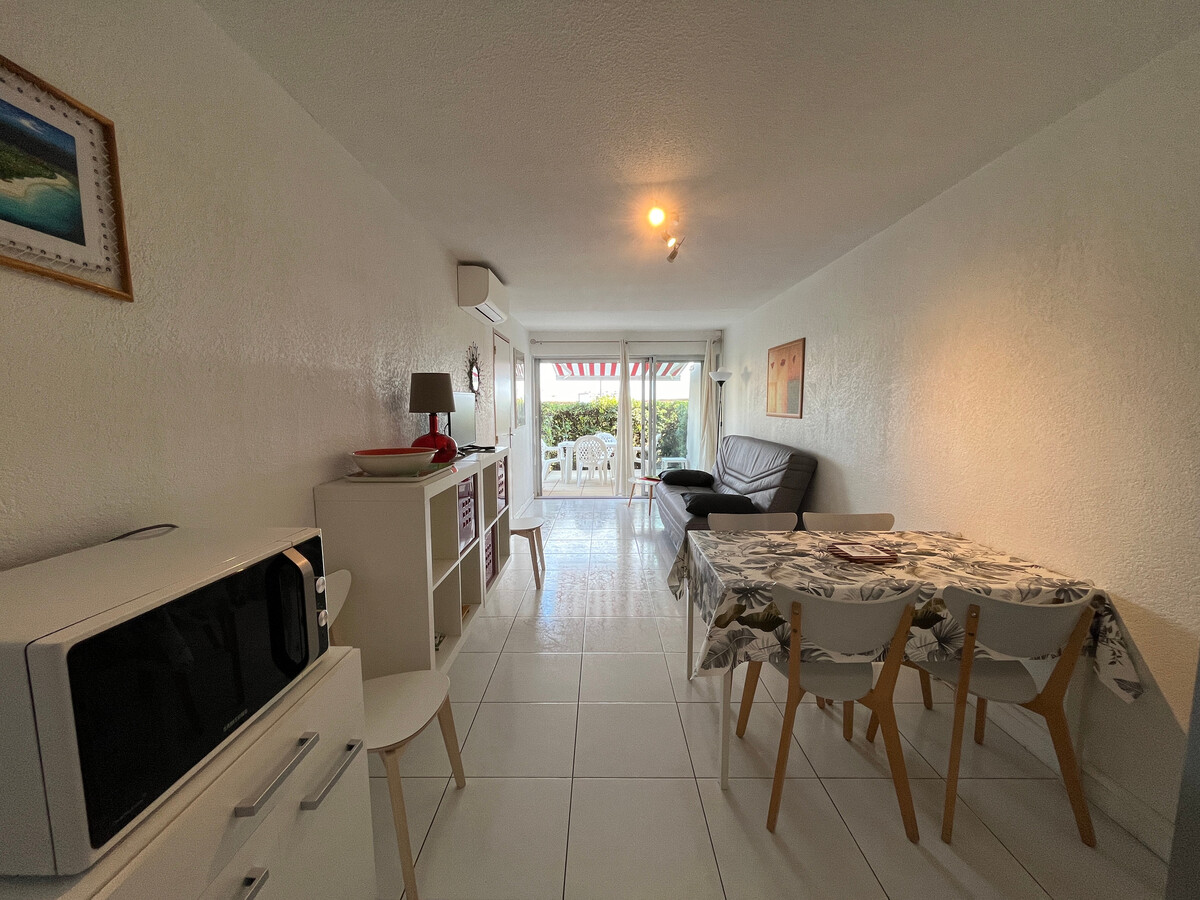 Appartement 2P cabine face mer à Sète, clim & parking - Photo 7