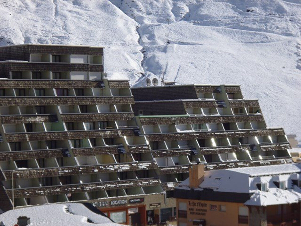 Studio 5 pers avec balcon au pied des pistes La Mongie - Photo 10