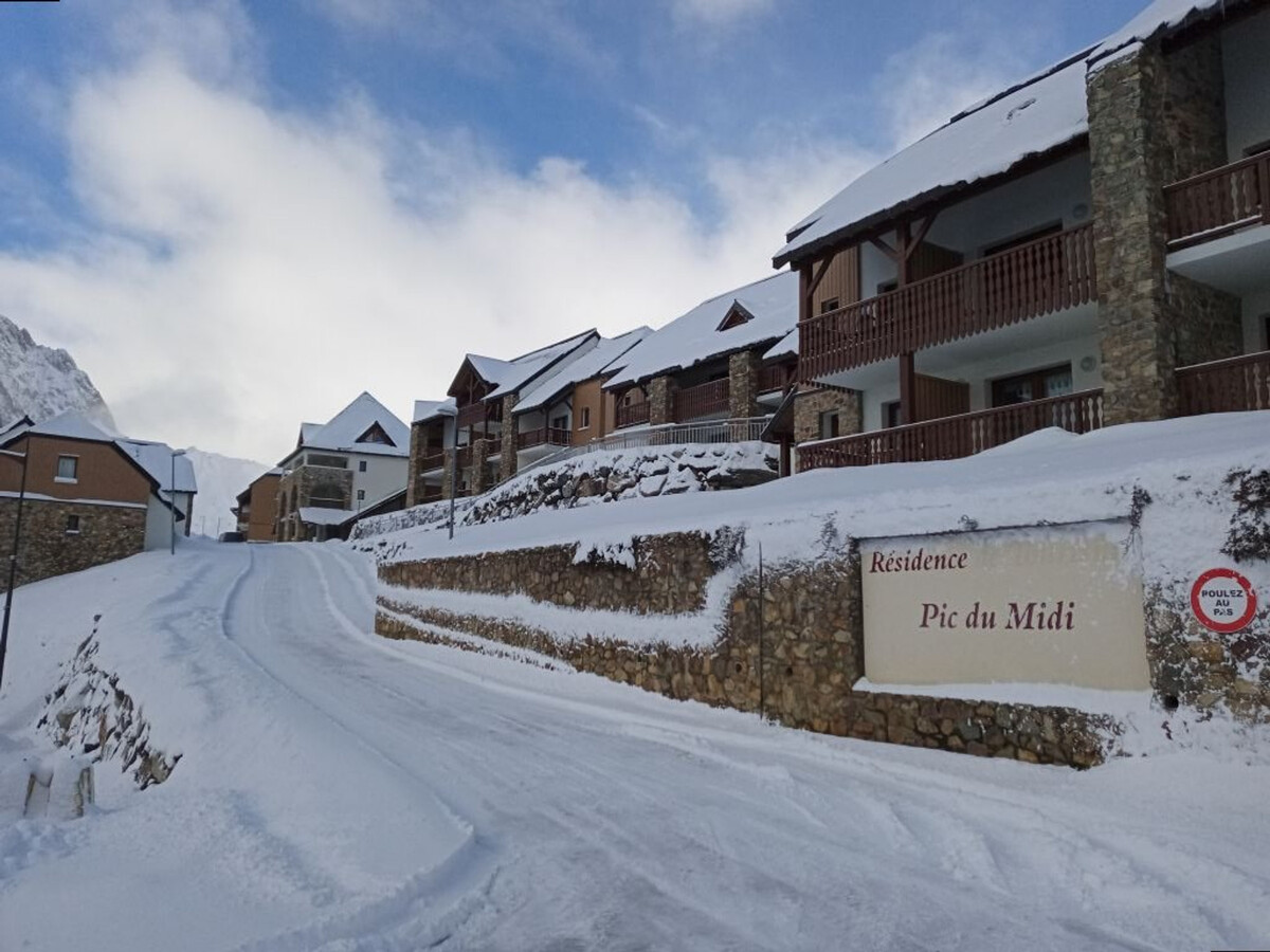 T2 4 pers, terrasse sud vue pistes à La Mongie - Photo 13