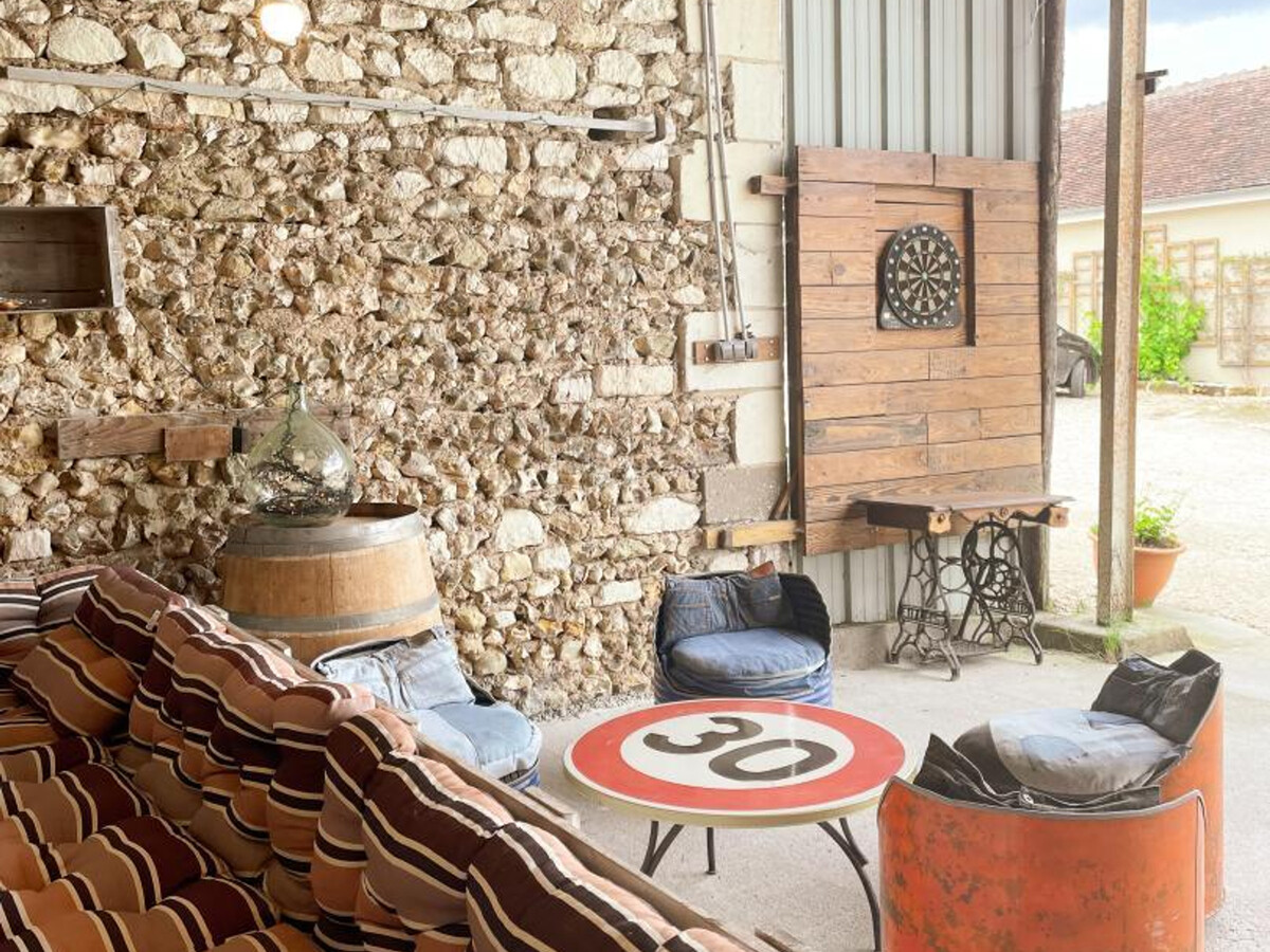Gîte 5 pers. à Meusnes : terrasse 35m² et jeux partagés - Photo 30