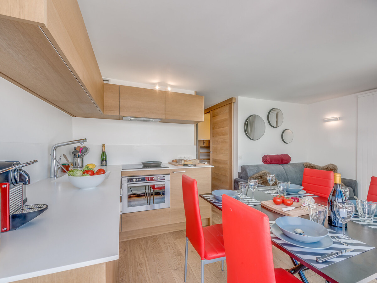 Studio cabine rénové 4 pers, 6e étage vue pistes à Tignes - Photo 6
