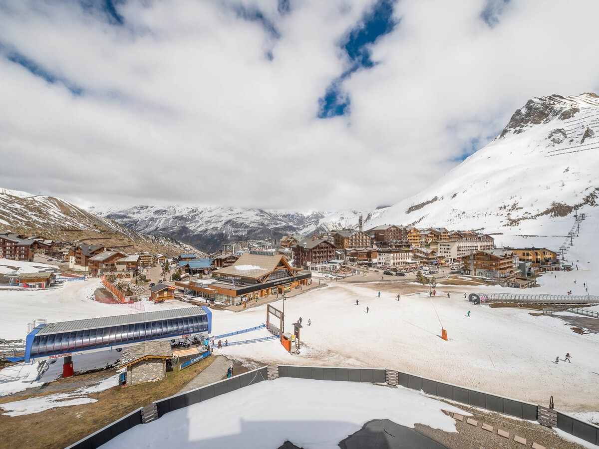 Studio cabine rénové 4 pers, 6e étage vue pistes à Tignes - Photo 16