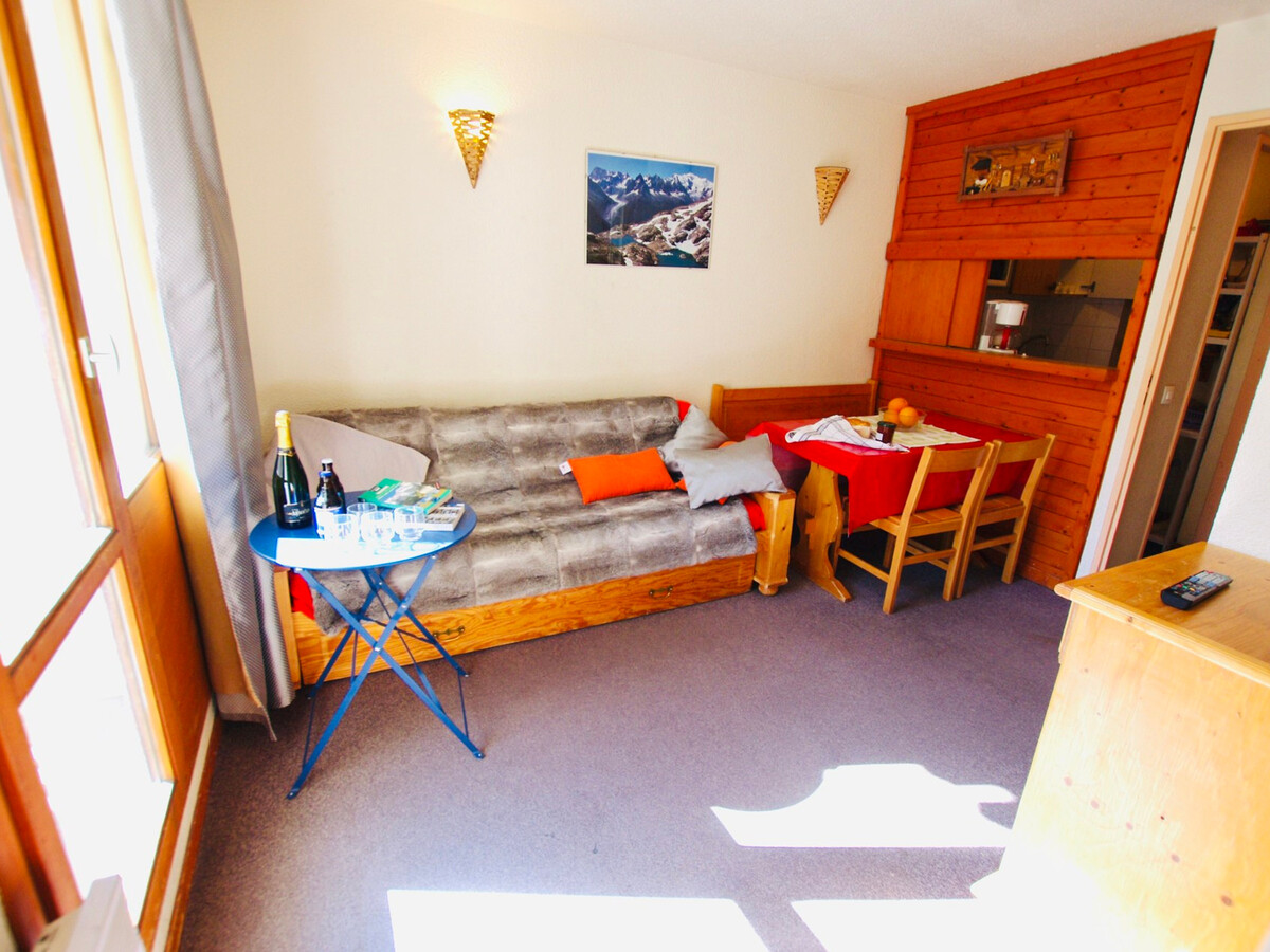 Studio 4 pers, balcon sud, à 100m des pistes Tignes - Photo 8